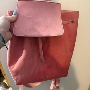 Manaus gavriel Pink Backpack suede